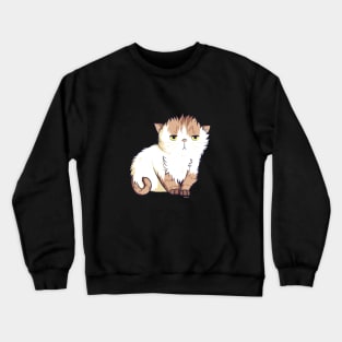 This cat is so done Crewneck Sweatshirt